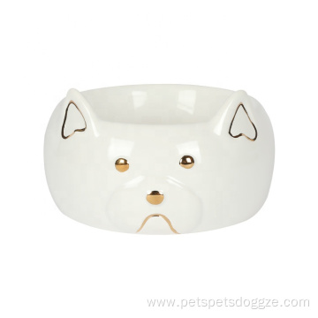 Hot selling Ceramic Pet Feeding Dog Bowl